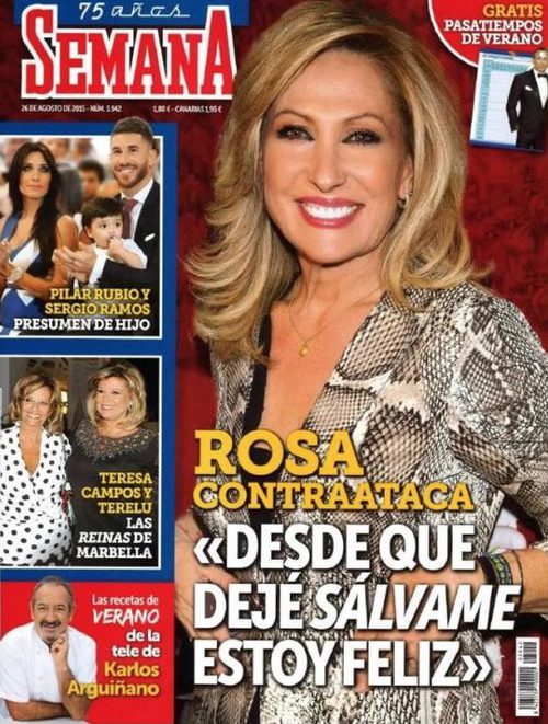 Rosa Benito contraataca en Semana