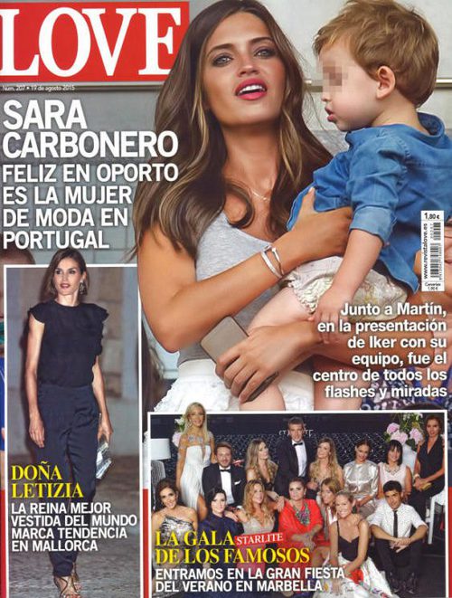 Sara Carbonero es la mujer de moda en Oporto en Love