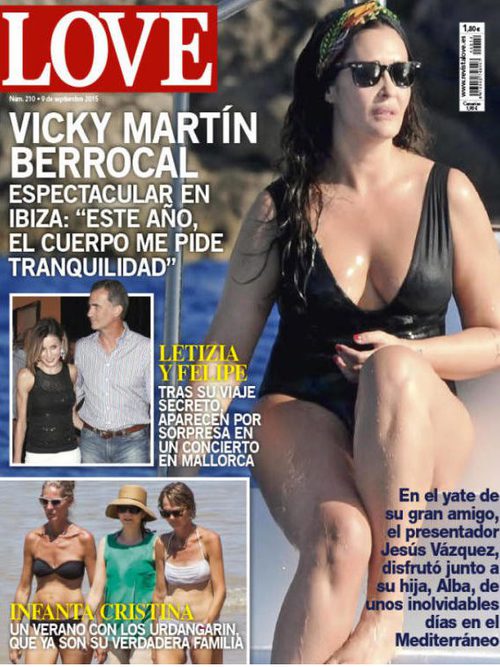 Vicky Martín Berrocal, espectacular en Ibiza en Love