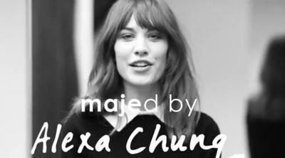 Proyecto 'Majed by Alexa Chung'de la firma francesa Maje