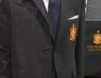Pedro del Hierro presenta el traje oficial de la Selección Española de Fútbol