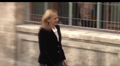 Entrada de la infanta Cristina a declarar como imputada en los juzgados de Palma