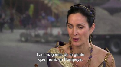 Entrevista en exclusiva con Carrie-Anne Moss antes del estreno de 'Pompeya'