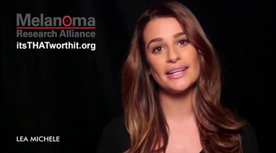 Lea Michele en la campaña 'Its THAT worth it' de L'Oreal contra el melanoma