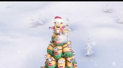 Los Minions felicitan la Navidad 2014