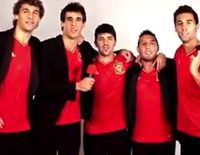 La Selección Española de fútbol desea 'Feliz Navidad' con un villancico