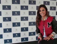 Lara Álvarez, embajadora de Peugeot