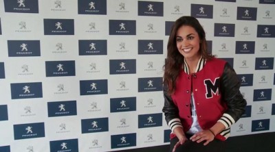 Lara Álvarez, embajadora de Peugeot