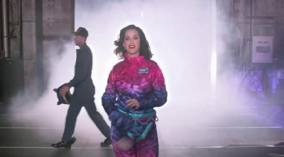 Katy Perry prepara su actuación para la Super Bowl 2015