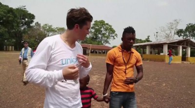 Orlando Bloom viaja a Liberia como embajador de buena voluntad de Unicef