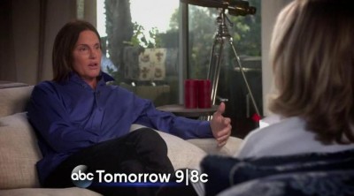 Última promoción de la entrevista de Bruce Jenner hablando sobre su cambio de sexo