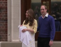 Los Duques de Cambridge presentan a su hija recién nacida