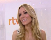 Edurne, emocionada por Eurovisión 2015 y segura de 'Amanecer'