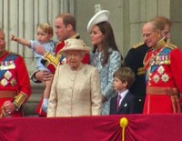 El primer Trooping the Colour del Príncipe Jorge y la reaparición de Kate Middleton