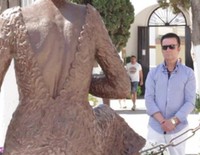 José Ortega Cano visita la tumba de Rocío Jurado tras recibir el tercer grado