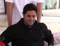 Fran Rivera sale del hospital de Zaragoza tras su grave cornada