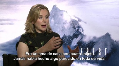 Entrevista Emily Watson con motivo del estreno de 'Everest'