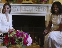 Los Obama abren la Casa Blanca a los Reyes Felipe y Letizia