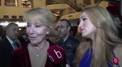 El momento "tierra trágame" de Esperanza Aguirre