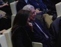 Isabel Preysler y Mario Vargas Llosa recuerdan a Miguel Boyer en la presentación de un libro