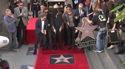 Maná recibe su estrella en el Paseo de la Fama de Hollywood