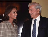 Mario Vargas Llosa presenta su novela 'Cinco esquinas' acompañado por  Isabel Preysler