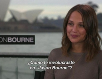 Entrevista exclusiva con Alicia Vikander por 'Jason Bourne'