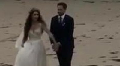 Troian Bellisario y Patrick J.Adams se casan en la playa