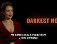 'El instante más oscuro': entrevista exclusiva con Lily James, que se convierte en la secretaria de Churchill