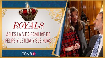 Royals: Los Reyes Felipe y Letizia y sus hijas Leonor y Sofía desvelan cómo es su vida familiar