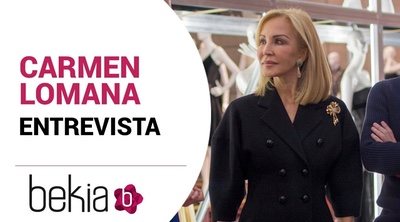 Carmen Lomana: "Me gustaría asesorar a la Reina Letizia"