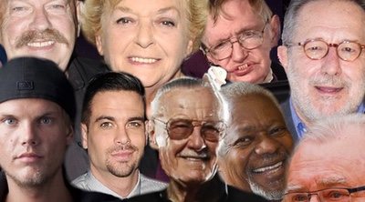 In memoriam: Las celebrities que han fallecido en 2018