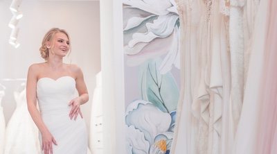 ¿Cómo elegir el color de tu vestido de novia?