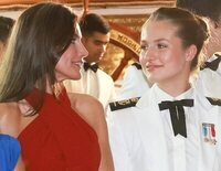 El reencuentro de la Reina Letizia con la Princesa Leonor en Panamá
