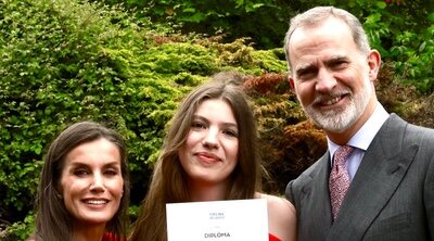 Las fotos y momentazos de la graduación de la Infanta Sofía y la sorpresa que le dio la Princesa Leonor